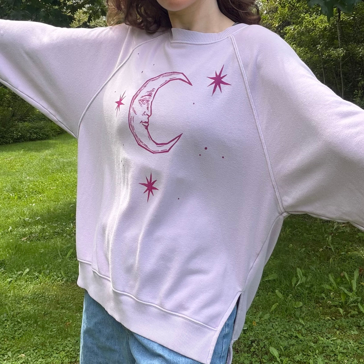 Moon Sweater - S (oversized)