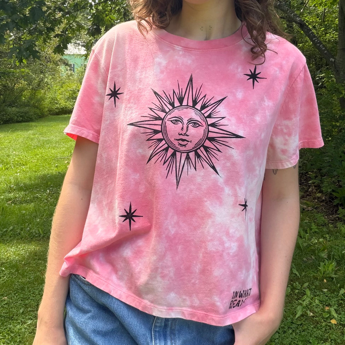 Tie Dye Sun Tee - L