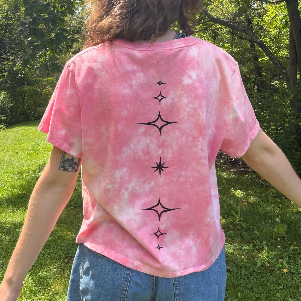 Tie Dye Sun Tee - L