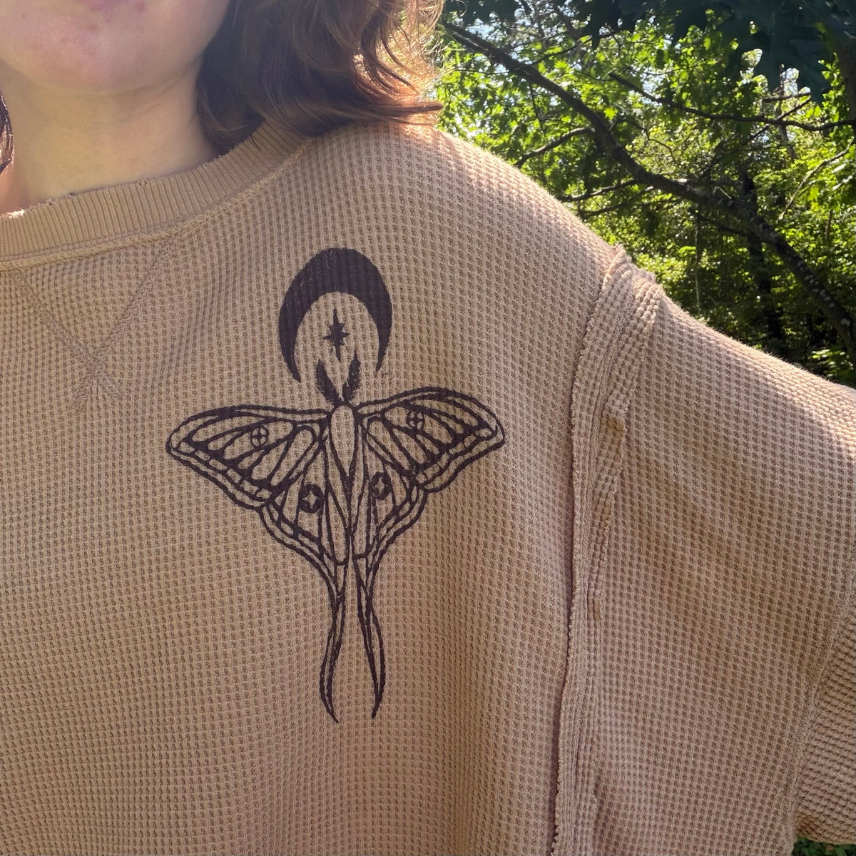 Oversized Moth Sweater - S