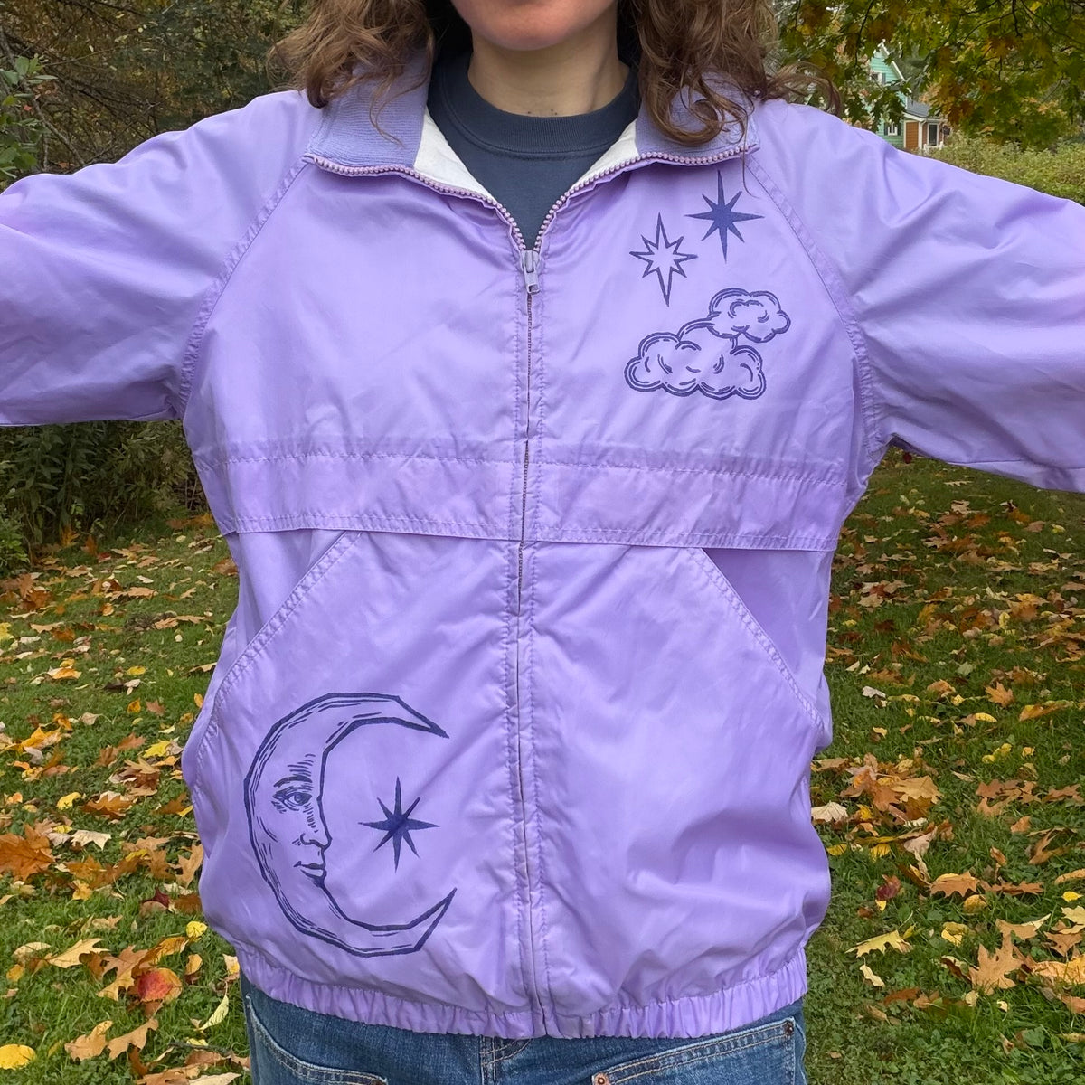 Whimsy Moon Windbreaker - M