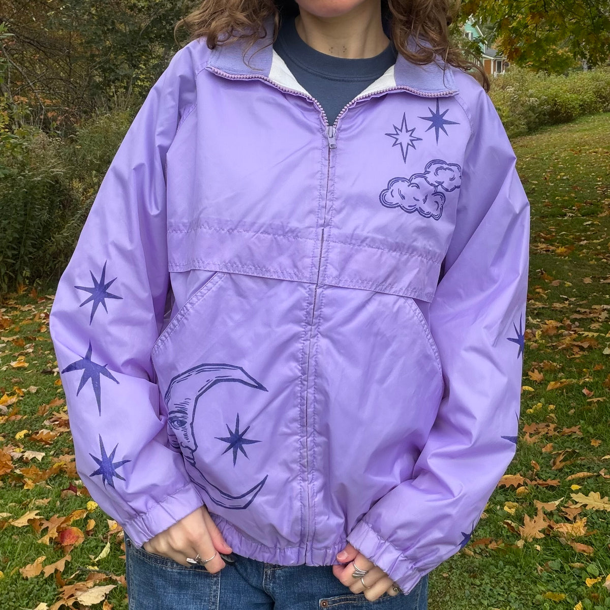 Whimsy Moon Windbreaker - M