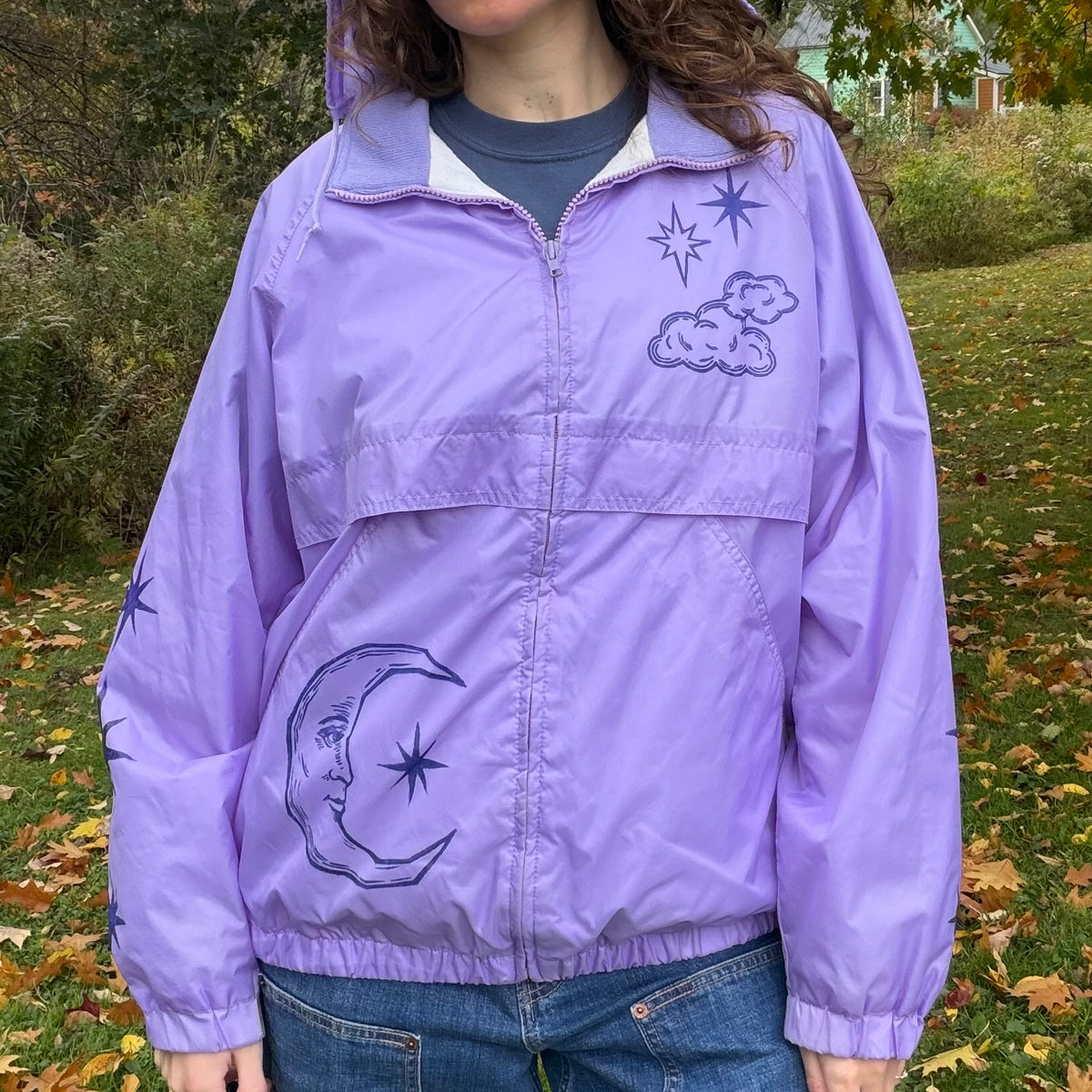 Whimsy Moon Windbreaker - M