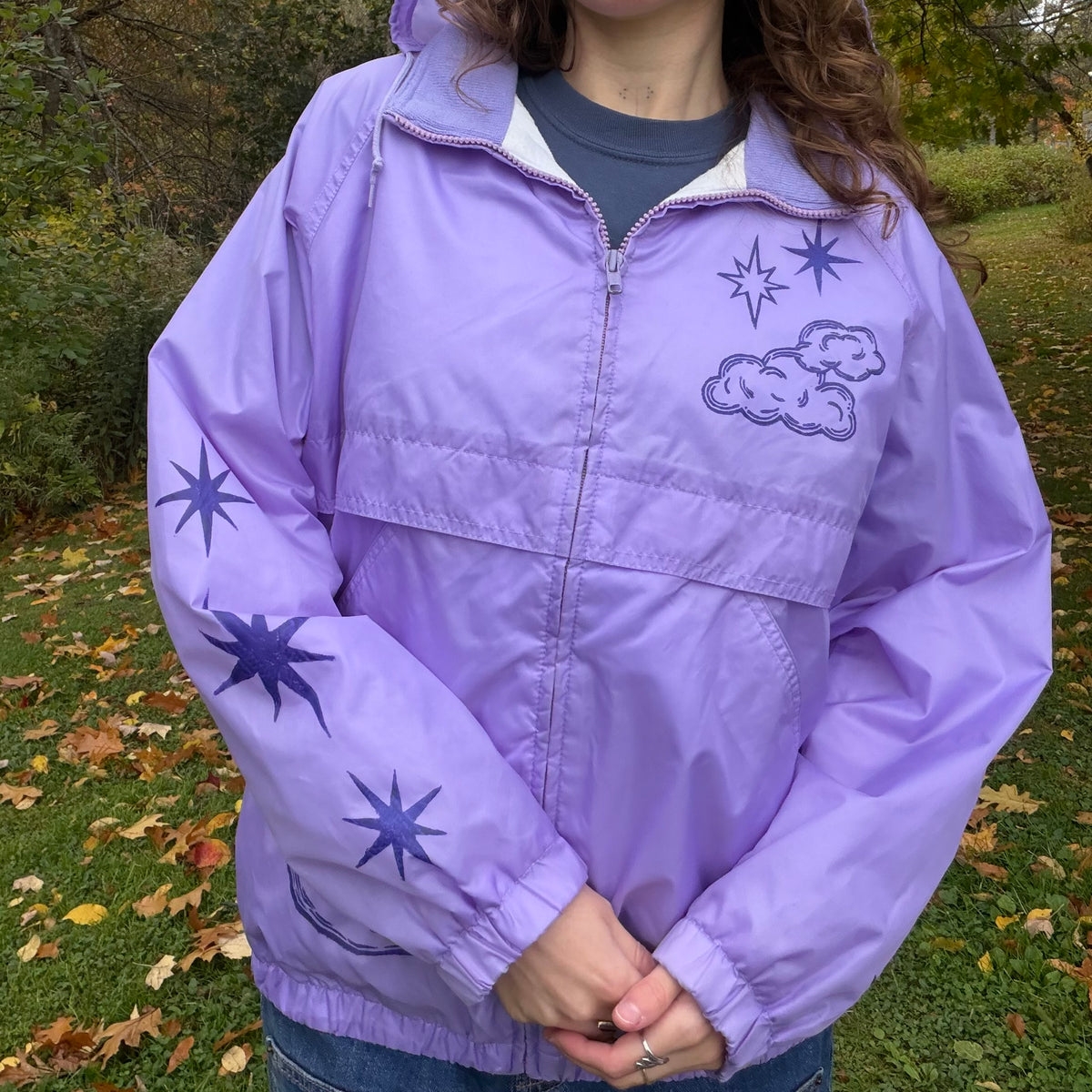 Whimsy Moon Windbreaker - M