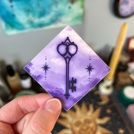 Mystical Key Sticker